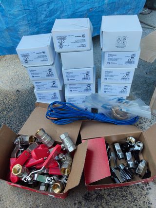 Material fontanería: Válvula mariposa DN50