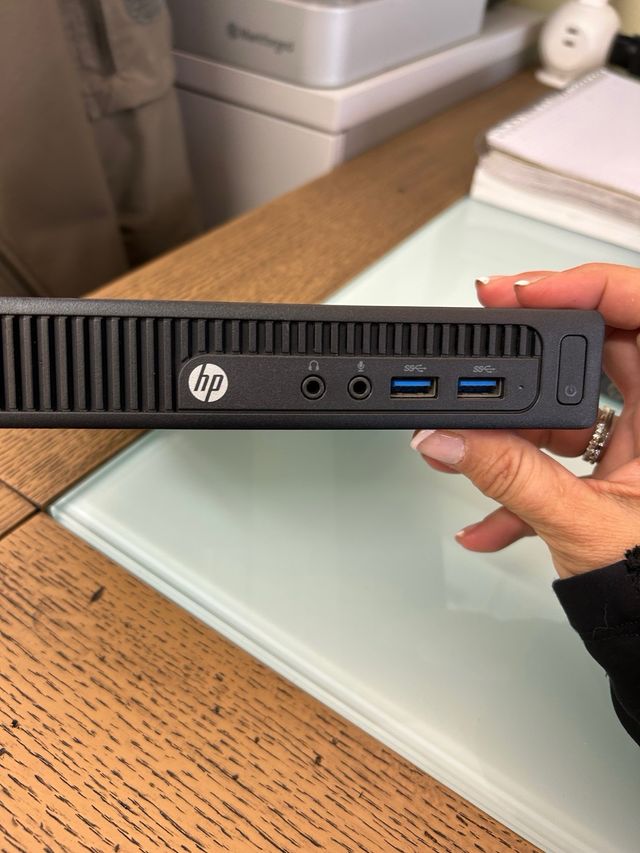 Computer compatto HP nero