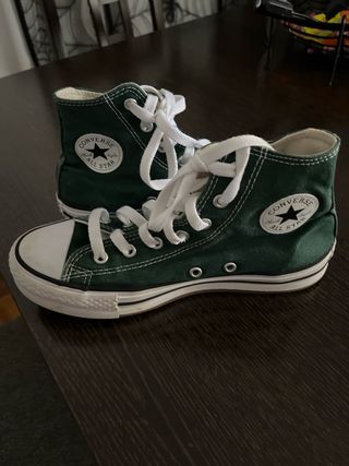 Converse All Star Verde Talla X