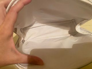 Borsa da toilette bianca Chanel