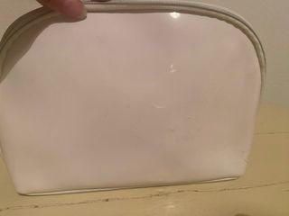 Borsa da toilette bianca Chanel