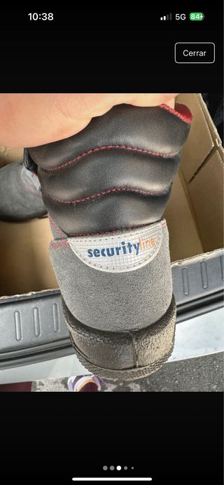 Botas de seguridad Talla 40
