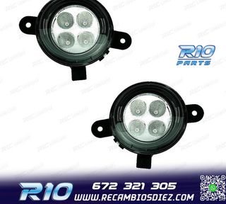 FAROS AUXILIAR PARA RENAULT TWINGO III 14- LUZ DIURNA LED