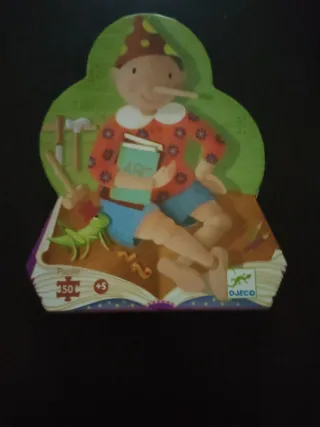 Puzzle Djeco Pinocchio 50 pezzi