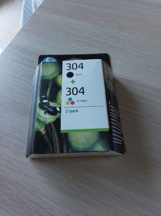 Pack HP 304 Negro y Tricolor