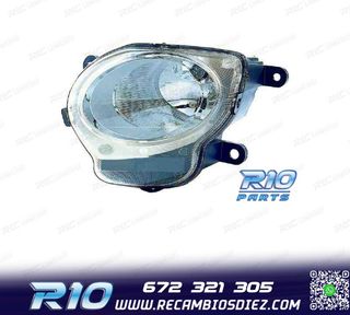 FARO IZQ PARA FIAT 500 07- MAN.