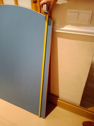 Cabecero nido 90 cm azul