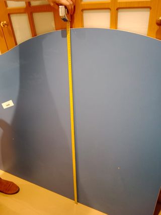Cabecero nido 90 cm azul