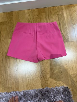 Falda pantalón Zara rosa talla M