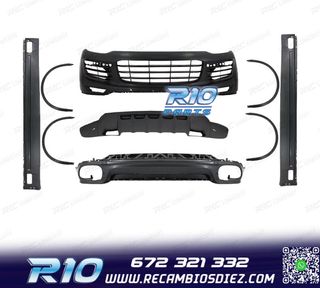 KIT CARROCERIA PORSCHE CAYENNE 958 14-17 LOOK TURBO