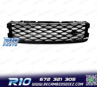 PARRILLA RANGE ROVER VELAR 17- LOOK R DYNAMIC NEGRO BRILLO
