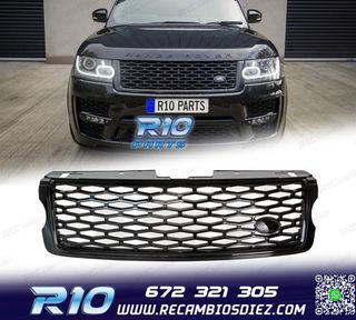 PARRILLA RANGE ROVER VOGUE 13-17 LOOK SVO NEGRO BRILLO