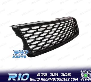 PARRILLA RANGE ROVER VOGUE 13-17 LOOK SVO NEGRO BRILLO
