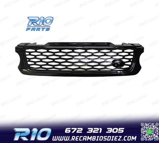 PARRILLA RANGE ROVER SPORT L494 13-17 NEGRO BRILLO LOOK SVR