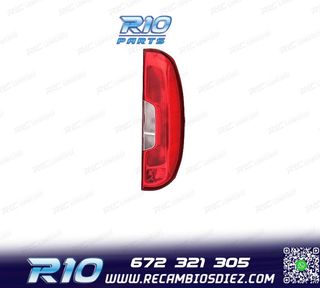 PILOTO DCH PARA FIAT DOBLO 1P 15-21 BLANCO ROJO