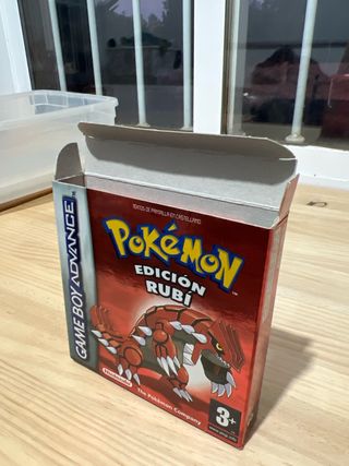 Pokémon Rubí Edición Juego Game Boy Advance
