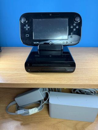 Nintendo Wii U Console Nera