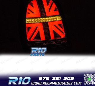 PILOTOS LED MINI COOPER F55 F56 F57 14-17 ROJO AHUMADO