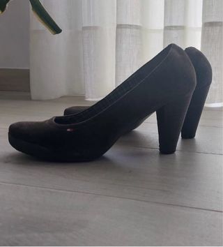 Zapatos de tacón Tommy Hilfiger ante