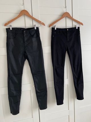 Lote 2 jeans negros