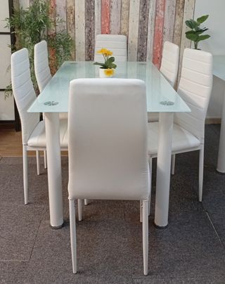 Mesa Comedor y (6) Sillas Avatar. ¡EN OFERTA!