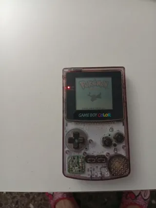Consola Game Boy Color Morada + Juegos