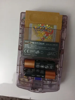 Consola Game Boy Color Morada + Juegos