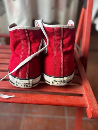 Converse All Star Rojas Talla 44 o 44,5