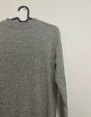 Vestido gris Kiabi talla XS
