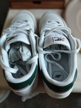 New Balance 440 Hombre Blancas y Verdes