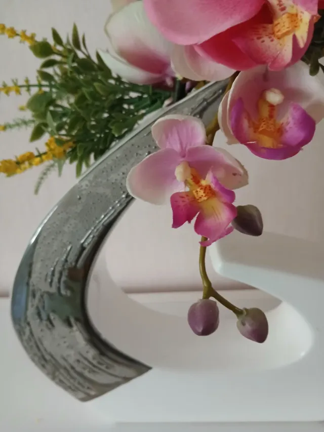 Centro de mesa moderno con o sin flores 