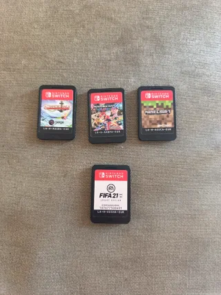 Pack 4 Juegos Nintendo Switch: 