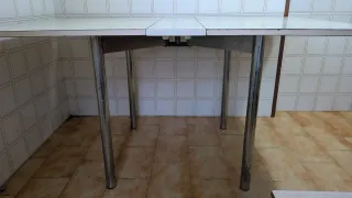Mesa plegable cocina de melamina