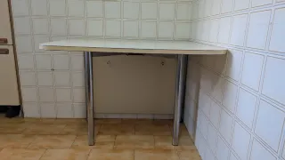 Mesa plegable cocina de melamina