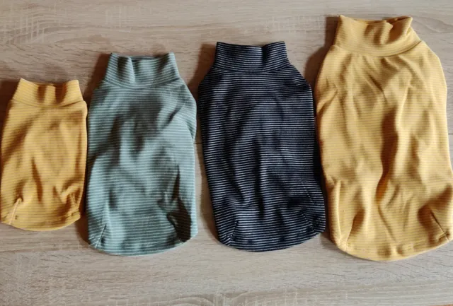 Ropa para perros cuello alto, varias tallas