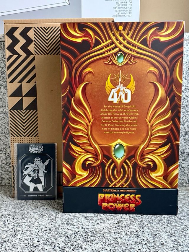 She-Ra y Swift Wind 2 Pack MOTU Origins NUEVO