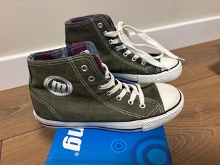 Zapatillas Mustang caña alta talla 38