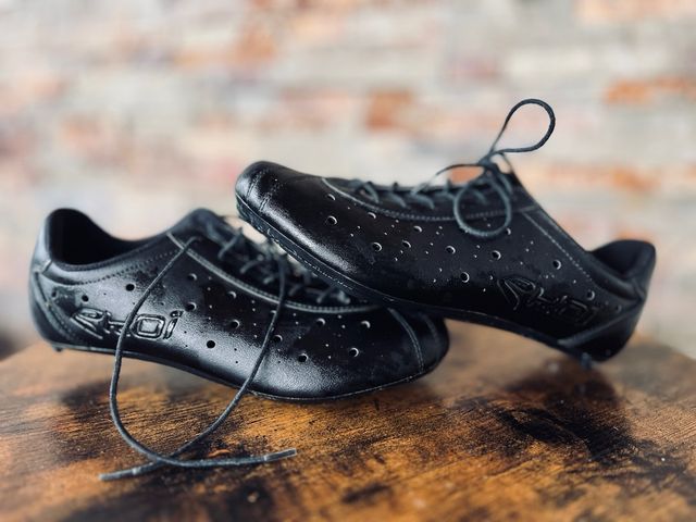 Zapatillas Ciclismo Ekoi Carbono T42 Cordones