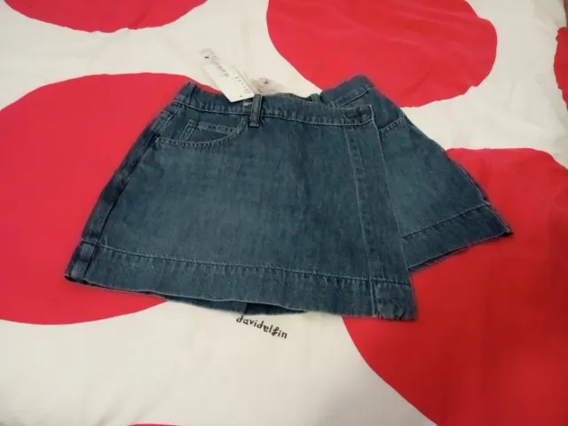 Falda pantalón vaquera corta UNIQLO XXS