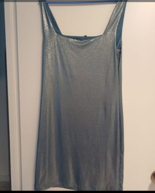 2 Vestidos Metalizados Talla Única