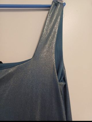 2 Vestidos Metalizados Talla Única