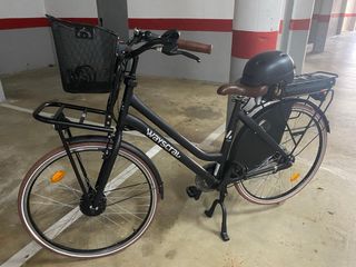 2 bici elettriche + portabici