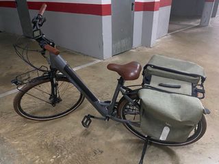2 bici elettriche + portabici