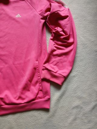 Felpa Adidas Zip Rosa - Taglia XL