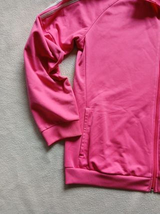 Felpa Adidas Zip Rosa - Taglia XL