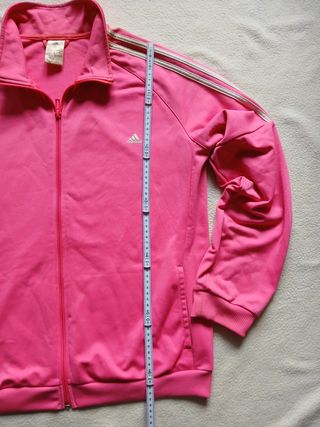 Felpa Adidas Zip Rosa - Taglia XL
