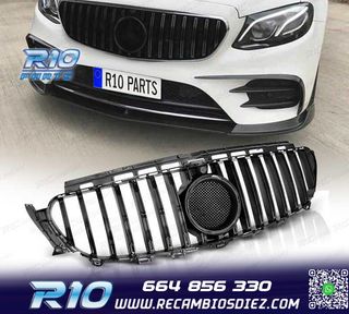 PARRILLA MERCEDES W213 16-19 LOOK GT-R NEGRO BRILLO