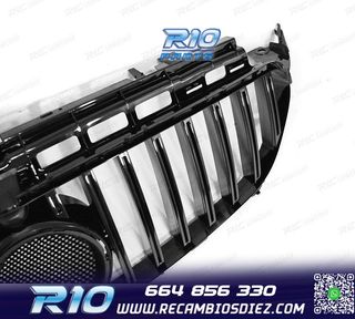 PARRILLA MERCEDES W213 16-19 LOOK GT-R NEGRO BRILLO