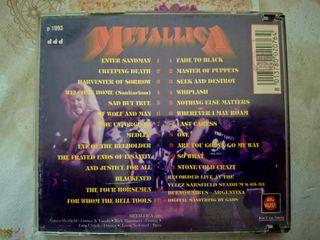 Metallica Live in Argentina 93 Doppio CD