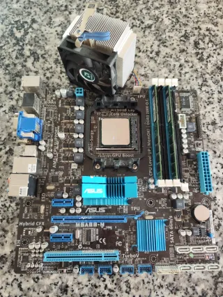 Placa Base Asus M5A88-M + CPU + 8GB RAM